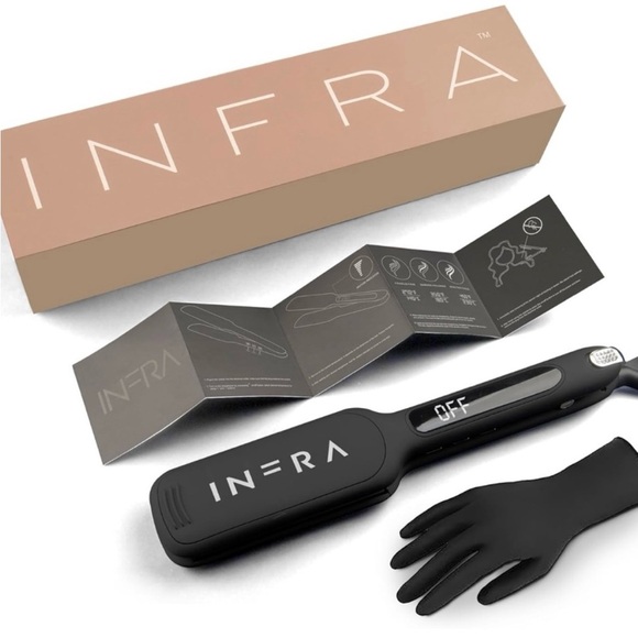 INFRA Professional Ceramic Ionic 2 Inch Wide Plate Hair Straightener - Picture 1 of 14